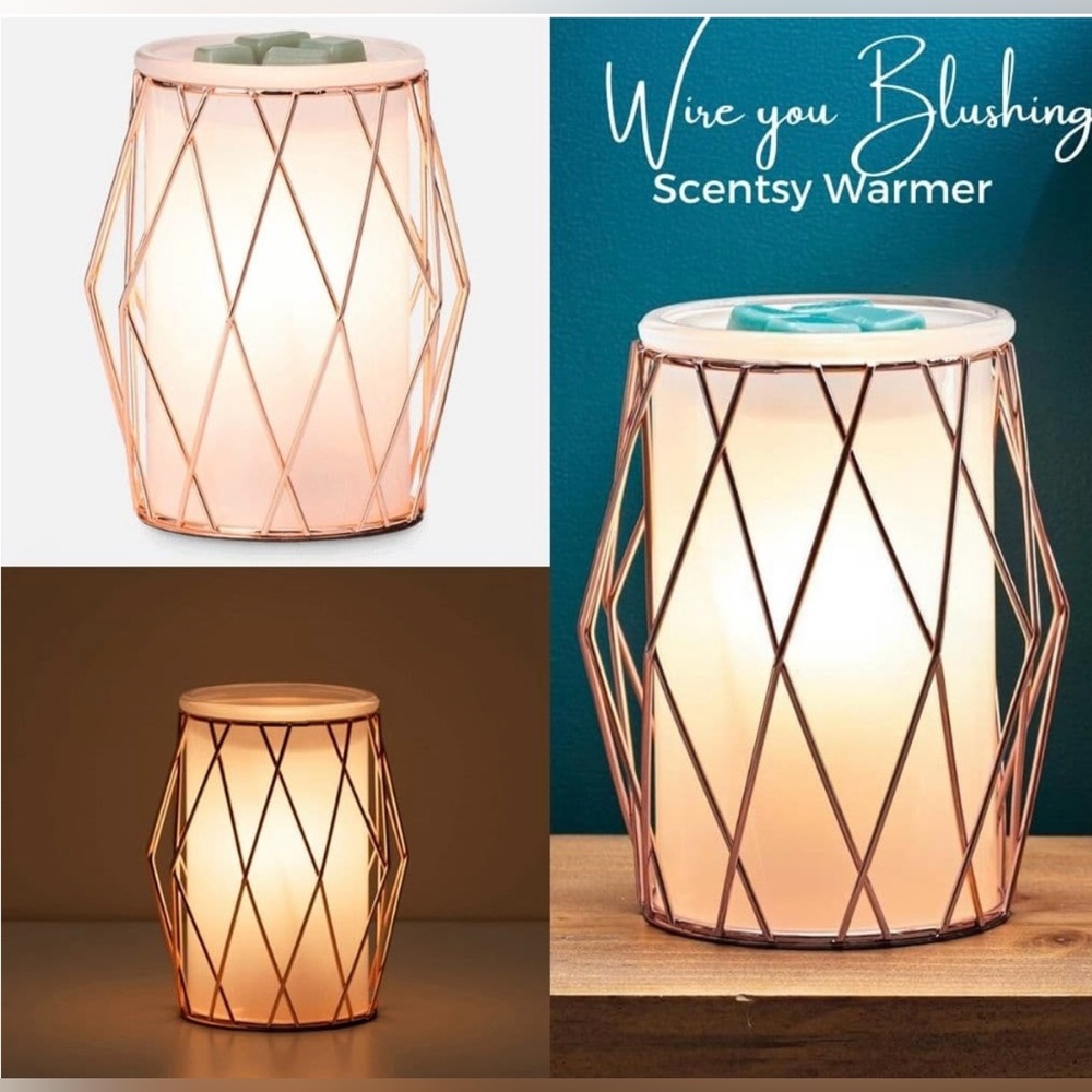 Scentsy New Wire You Blushing Full Size Warmer
